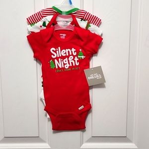 NwT 3 piece Christmas onsies